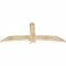 Ekena Millwork Bellingham Rough Sawn Timber Gable Bracket, Douglas Fir, 72"W x 30"H x 2"D x 6"F, 10/12 Pitch GBW072X30X0206BEL00RDF - alternate 5